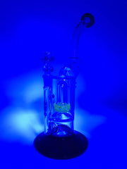 Smoke Station Water Pipe HBG American Fritted UV Perc Rig