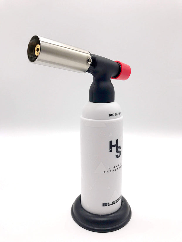 Smoke Station Accessories White Higher Standards Blazer “Big Shot”  Butane Torch