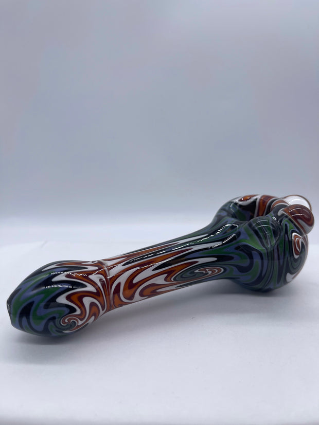 Large Full-Color Reversal Spoon Hand Pipe
