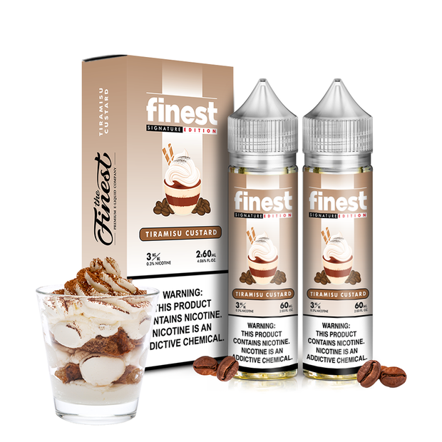 The Finest E-Juice Tiramisu Custard Smoke Station The Finest E-Juice Tiramisu Custard Smoke Station
