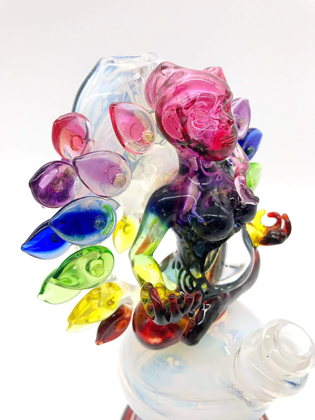 Smoke Station Water Pipe “In Her Peace” “In Her Peace” 2019 Summer CHAMPS Glass Games Winner by Shayla Behrman