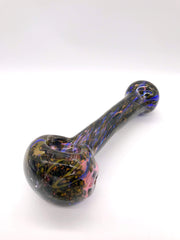 Smoke Station Hand Pipe Blacksand Inside Out Speckle Spoon Hand Pipe 5”