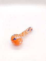Inside out spoon pipe with blue flex