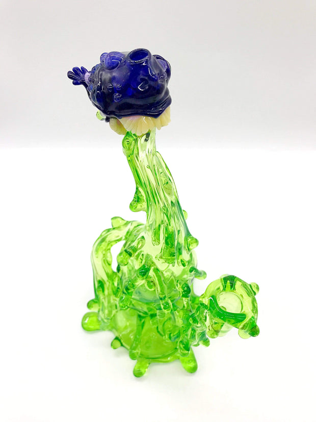 Jahni Spitter Hand-Blown American Recycler #42 and #43