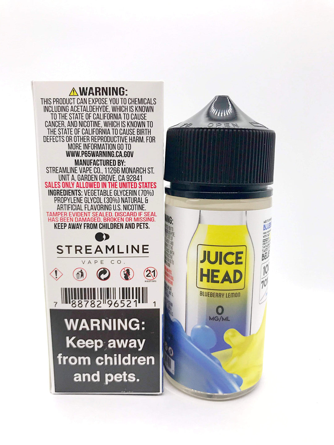 Juice Head Sub-Ohm E-Juice  Smoke Station