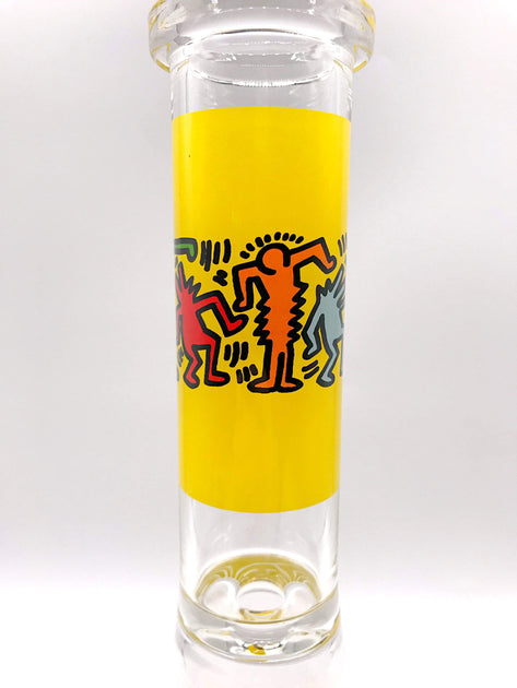 Keith Haring 9mm Thick Water Pipes – Smoke Station