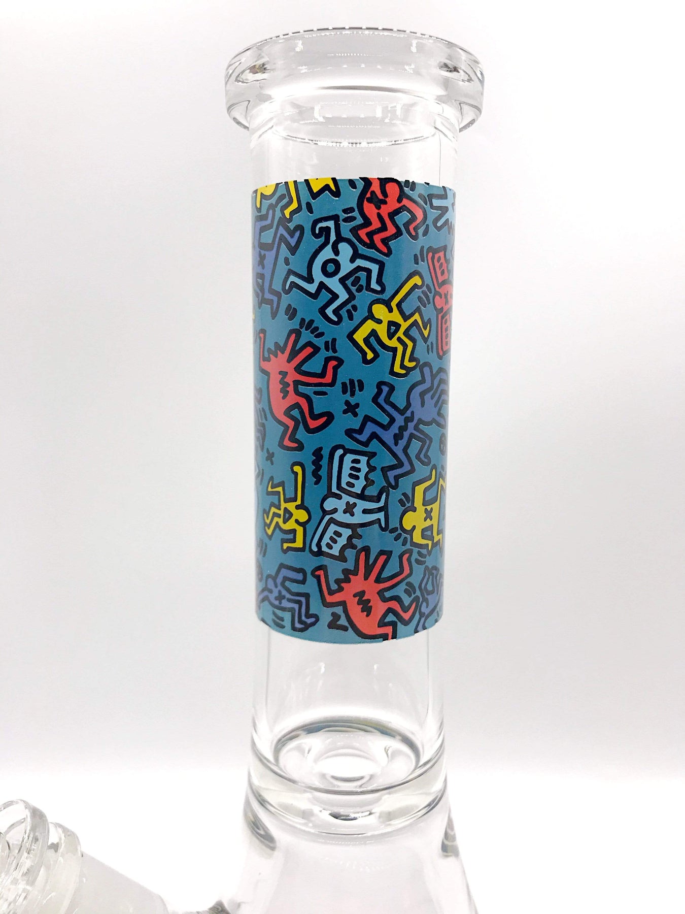 Keith Haring 9mm Thick Water Pipes – Smoke Station