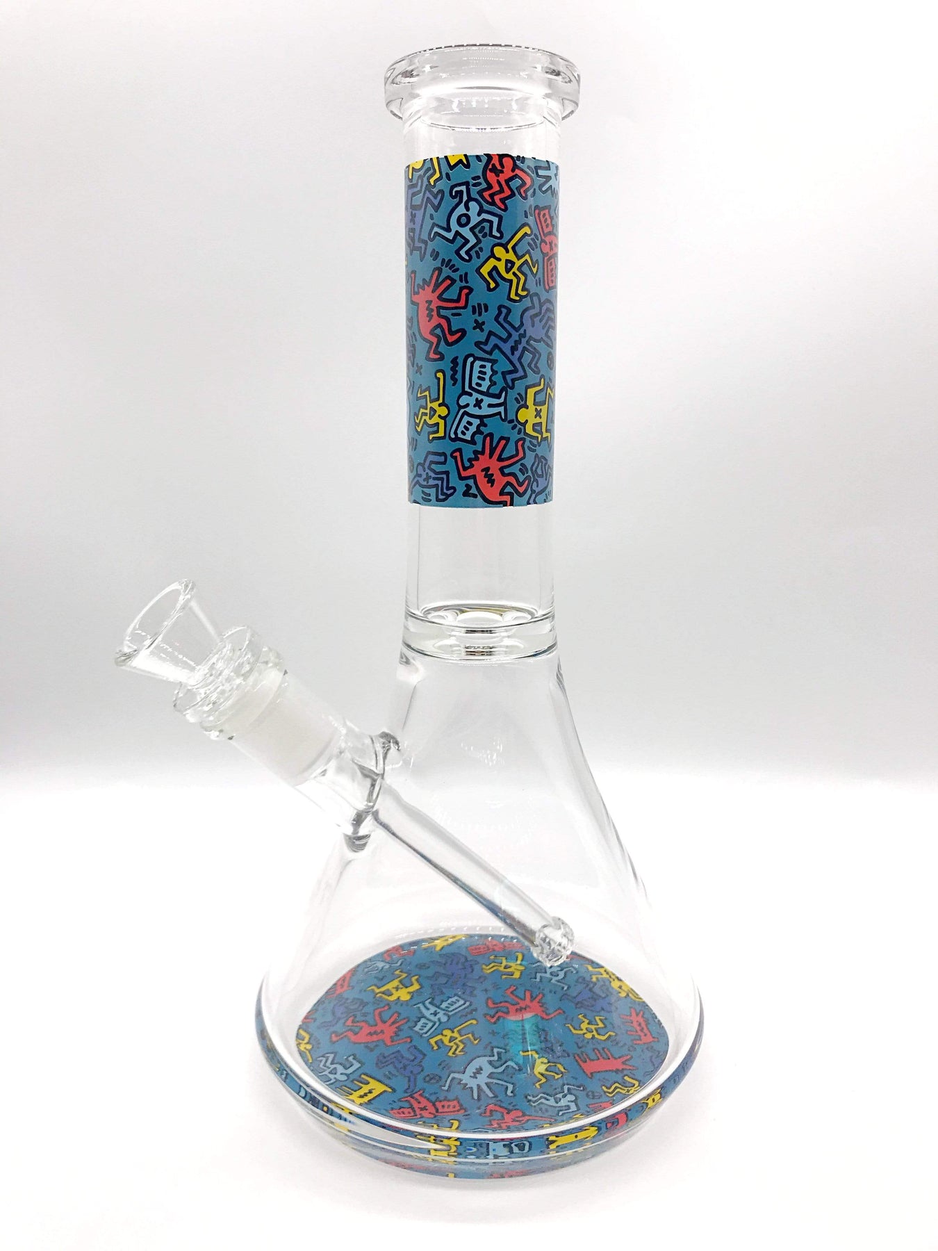 Keith Haring 9mm Thick Water Pipes – Smoke Station