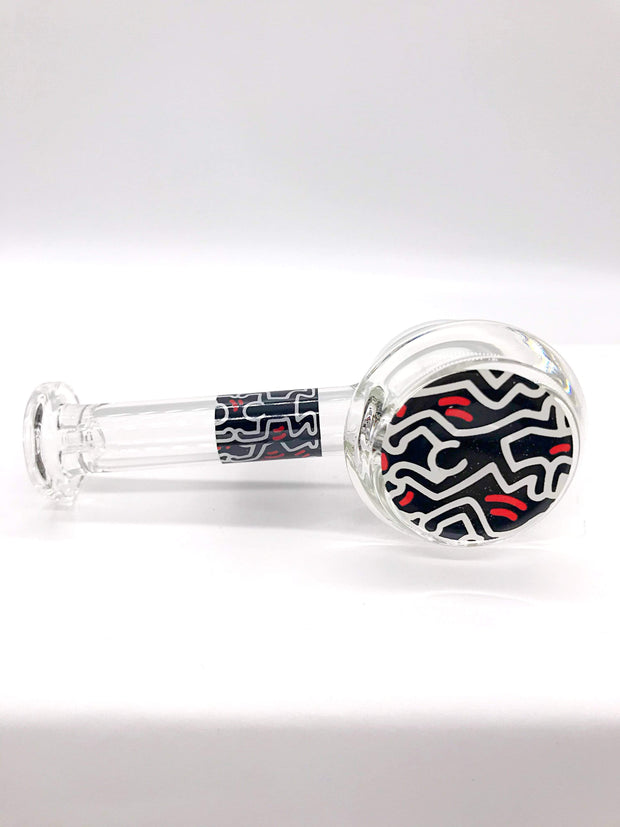 Smoke Station Hand Pipe Keith Haring Borosilicate American Spoon Hand Pipes