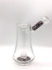 Smoke Station Water Pipe Red Keith Haring Borosilicate Bubblers
