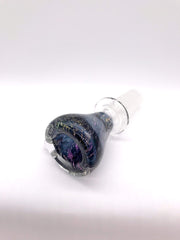 Smoke Station Waterpipe Bowl Dichro-Multicolor Large Thick Dichro Waterpipe Bowl - 14mm