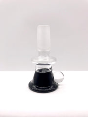 Smoke Station Waterpipe Bowl Black Large Waterpipe Bowl with Built-In Screen - 14mm