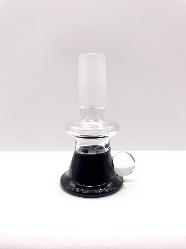 Smoke Station Waterpipe Bowl Black Large Waterpipe Bowl with Built-In Screen - 14mm