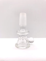 Smoke Station Waterpipe Bowl Clear Large Waterpipe Bowl with Built-In Screen - 14mm