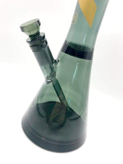 Smoke Station Water Pipe Smoked Glass MARLEY NATURAL Hand Blown Smoked Glass Borosilicate Water Pipe