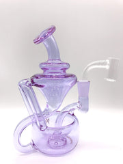 Smoke Station Water Pipe Claude Purple / Purple MJ Arsenal Mini Rigs