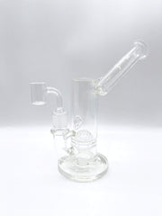 Smoke Station Water Pipe Clear Monark Pacific Disco Sidecar Percolated Rig
