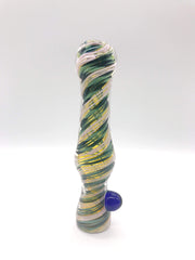 Smoke Station Hand Pipe 10 Multicolor Wrapped Chillum