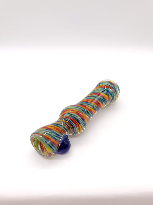 Smoke Station Hand Pipe Multicolor Wrapped Chillum