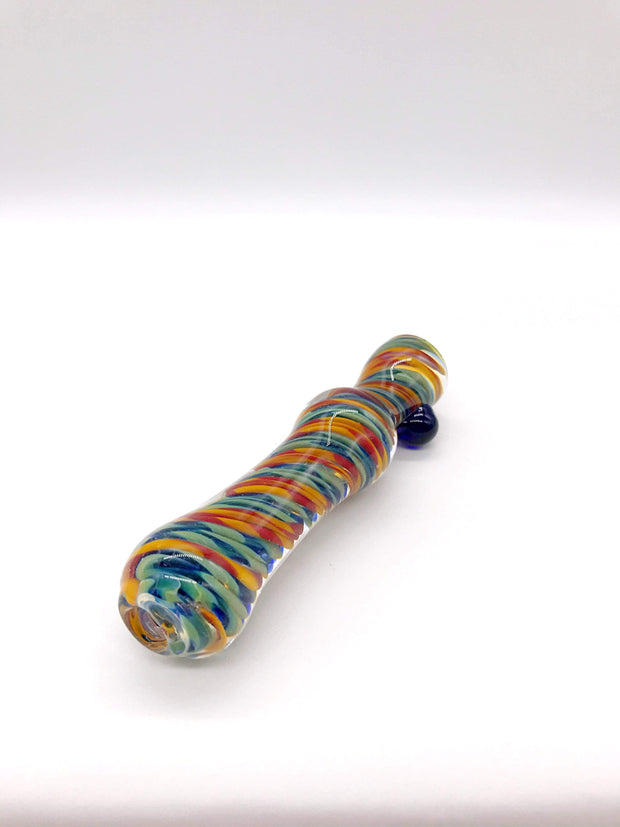 Smoke Station Hand Pipe Multicolor Wrapped Chillum