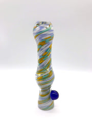 Smoke Station Hand Pipe 7 Multicolor Wrapped Chillum