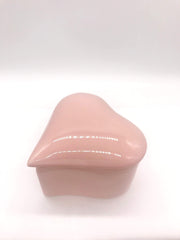 Smoke Station Water Pipe Pink My Bud Vase™ 🤍 Heart Ceramic Stash Jars