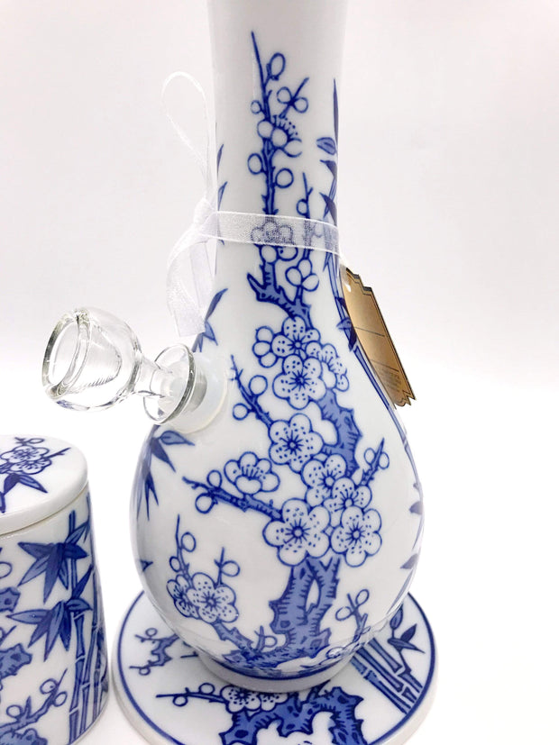 Smoke Station Water Pipe My Bud Vase™ Joy and Luck Water Pipes