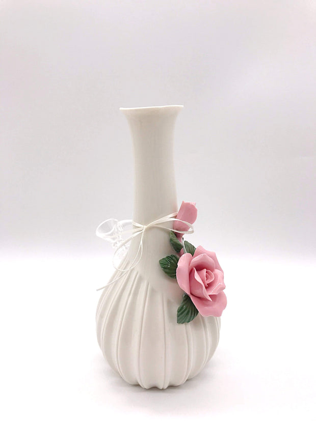 Smoke Station Water Pipe My Bud Vase™ Rose and Ivory Water Pipes