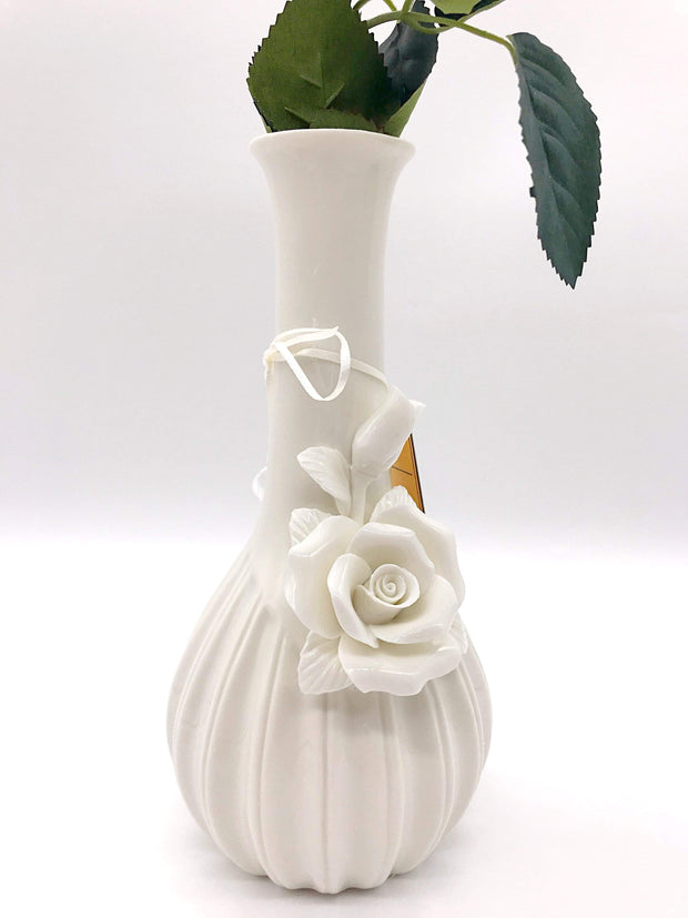 Smoke Station Water Pipe Ivory My Bud Vase™ Rose and Ivory Water Pipes
