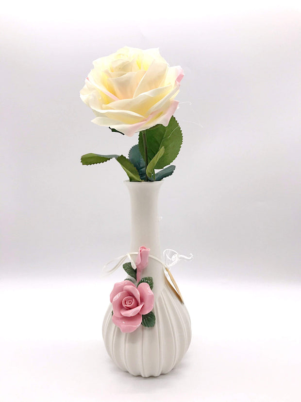 Smoke Station Water Pipe Rose My Bud Vase™ Rose and Ivory Water Pipes