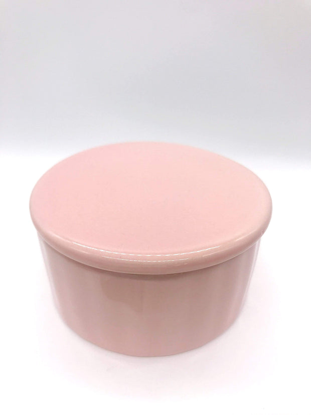 Smoke Station Accessories Pink My Bud Vase™ ⚪ Round Ceramic Stash Jars