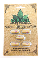 Smoke Station Kratom 5 Pack O.P.M.S. Gold Extract Capsules