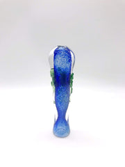 Smoke Station Hand Pipe Ocean Blue Octopus riding chillum hand pipe