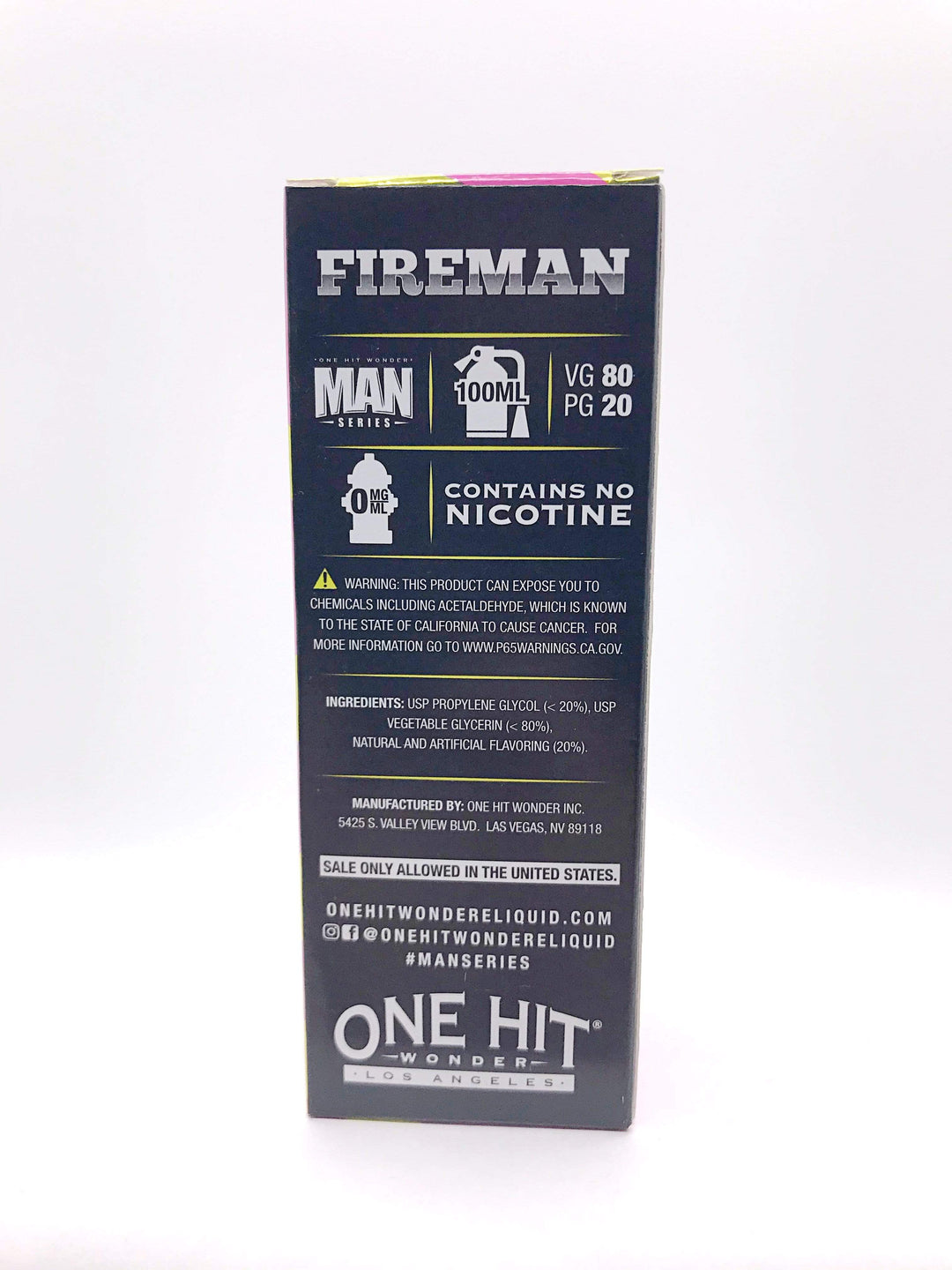 top vape juice brands One Hit Wonder Fire Man Sub-Ohm E-Juice – Smoke Station