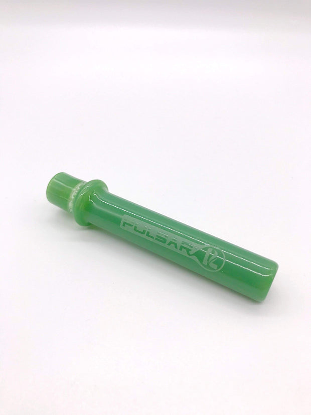 Smoke Station Hand Pipe Green Pulsar Shatter-Resistant American Borosilicate Chillum with Built-in Screen Hand Pipe