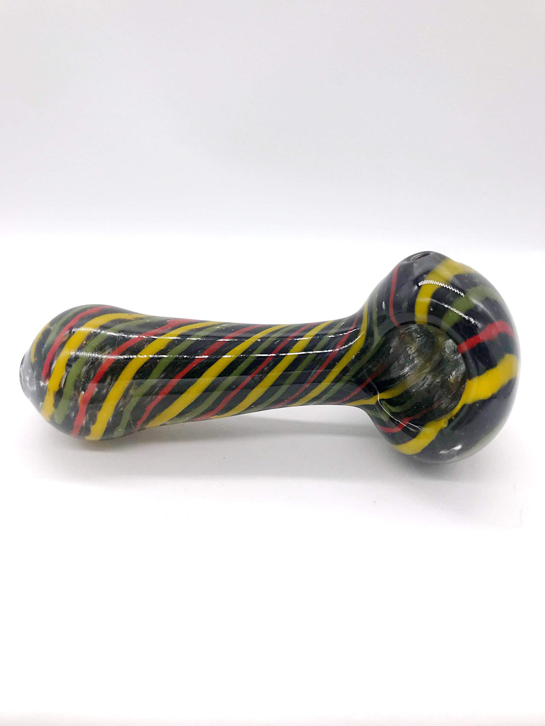 Rasta Swirl Spoon Hand Pipe – Smoke Station
