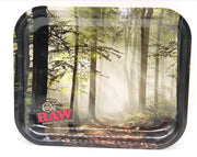 Smoke Station Accessories (13in x 10.5in) / Forest RAW Rolling Trays (Large)