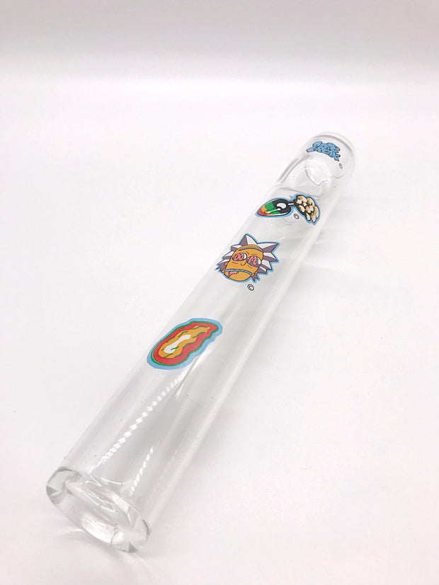 Smoke Station Hand Pipe Ricky Rick and Marty German Borosilicate Steamroller by Dope Freak