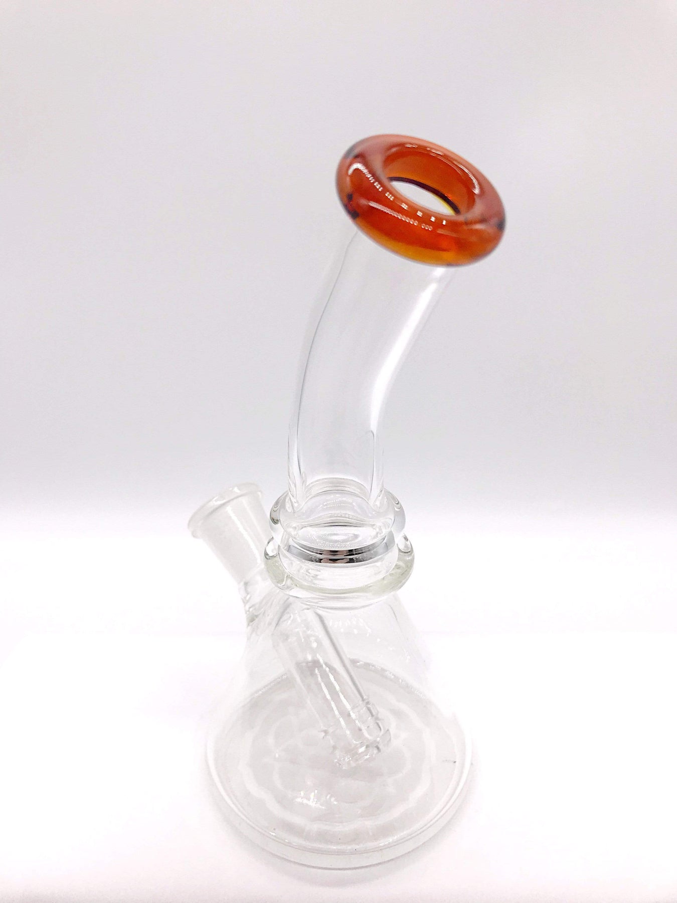 Sandblasted Design Bottom Mini-Rig – Smoke Station