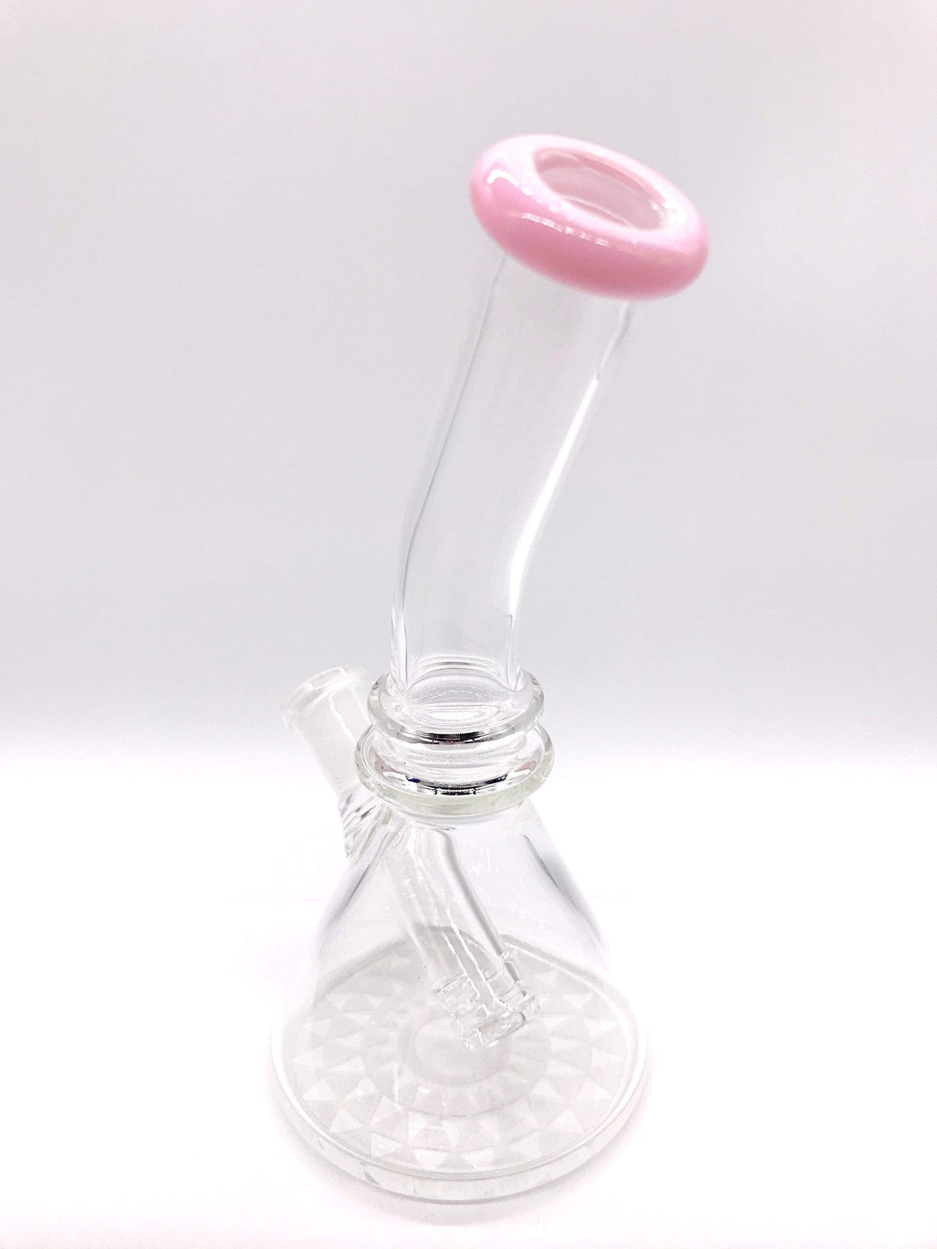 Sandblasted Design Bottom Mini-Rig – Smoke Station