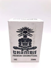 Smoke Station Hookah 25mm Shaman Natural Coconut Charcoal