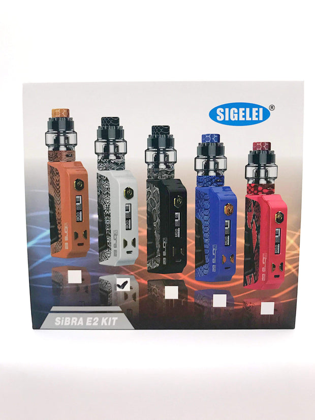 Sigelei Sibra E2 Kit Smoke Station Sigelei Sibra E2 Kit Smoke Station