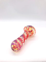 Smoke Station Hand Pipe Silver Fumed Spoon with Ribbon Hand Pipe