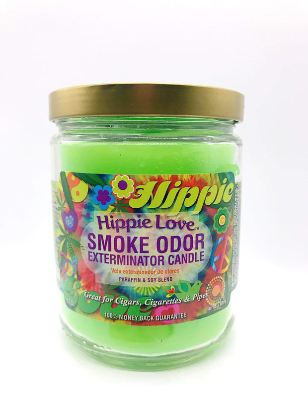 Smoke Station Accessories Hippie Love Smoke Exterminator Candle