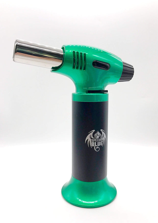 Smoke Station Accessories Green Special Blue Butane "Inferno" Torch