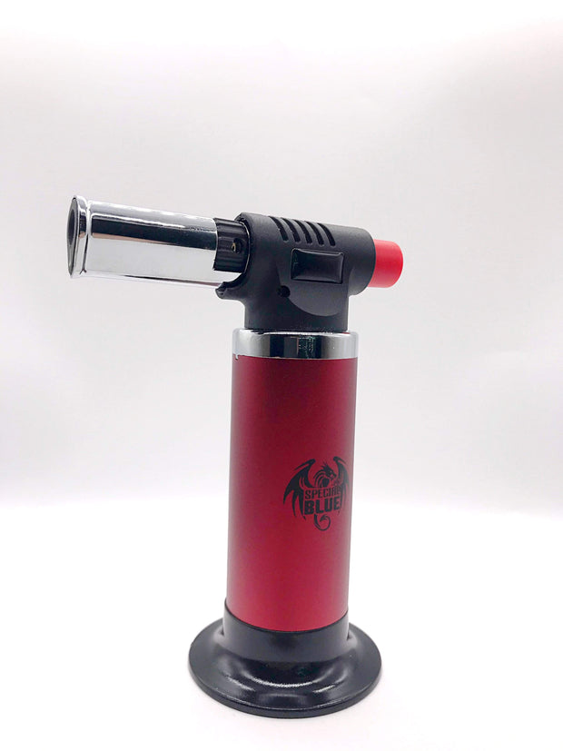 Smoke Station Accessories Red Special Blue "Fury" Butane Torch