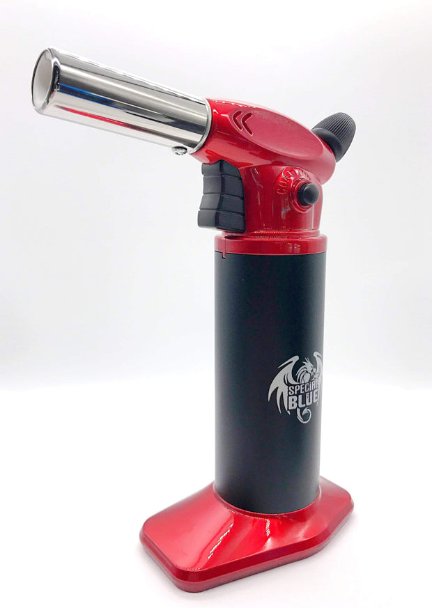 Smoke Station Accessories Red Special Blue "Toro" Butane Torch