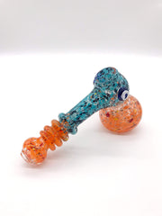 Smoke Station Water Pipe Speckled Bold Color Hammer Bubbler