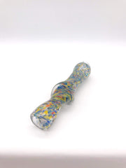 Smoke Station Hand Pipe Speckled Color Chillum Hand Pipe