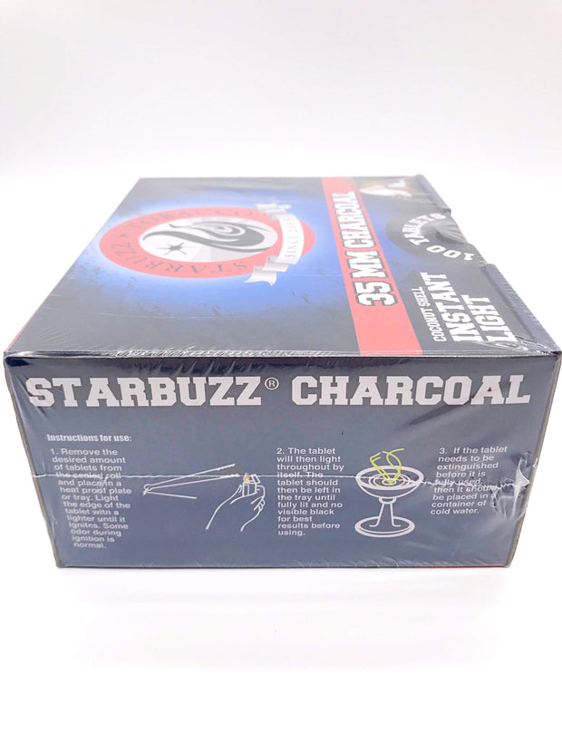 Smoke Station Hookah Starbuzz Coconut Shell Quick-Lighting Charcoal